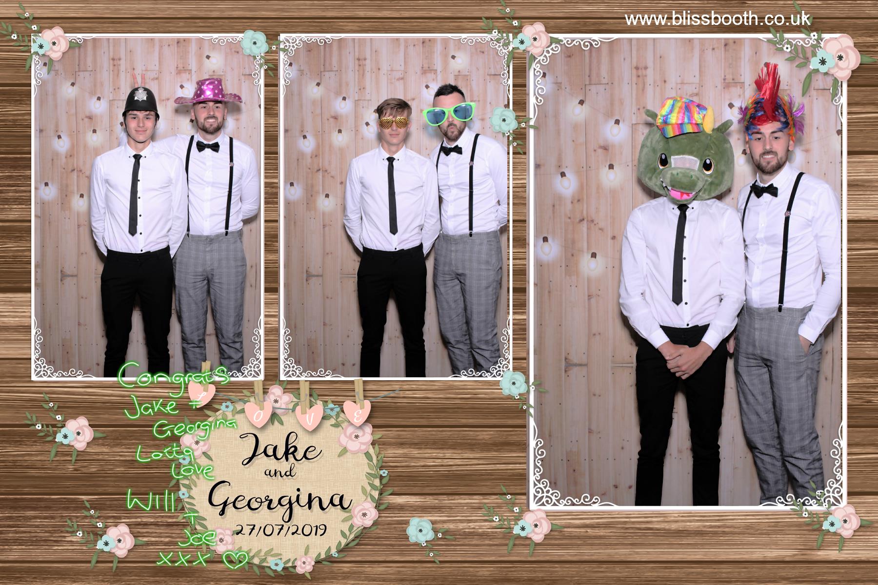 Jake and Georgina | View more photos from the event at gallery.blissbooth.co.uk/u/BlissBooth/Jake-and-Georgina